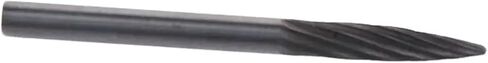 1/2pcs files tungsten carbide rotary files 1/8 "shank taper شكل دوار للأداة الدوارة لأدوات طاحونة بتات الأدوات (1pc) in Saudi Arabia