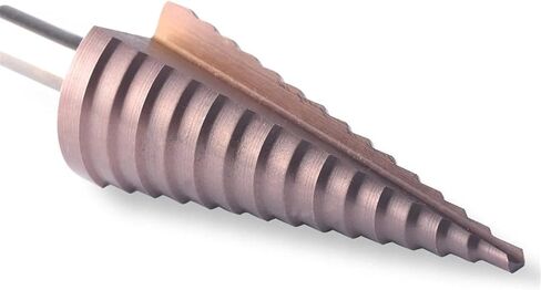 Metal Drill 4-12/20/32mm Step Drill Bit HSSCO High Speed Steel Cone Cobalt Drill Bits Tool Set Hole Cutter for Stainless Steel 1Pcs(4-32mm(1PC)) in Saudi Arabia