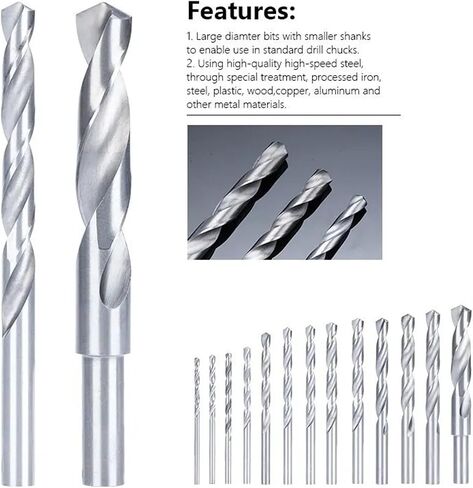 ST Twist Drill Bit HSS 4241 بتات الحفر المعدنية لأداة إصلاح الخيط حفر 2.1-16.5 مم قاطع ثقب معدني (5.2 مم ، 1pc) in Saudi Arabia