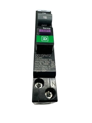Square D QO115PAFGF (New Version of QO115PDF) 1 Pole Dual Function Circuit Breaker in Saudi Arabia