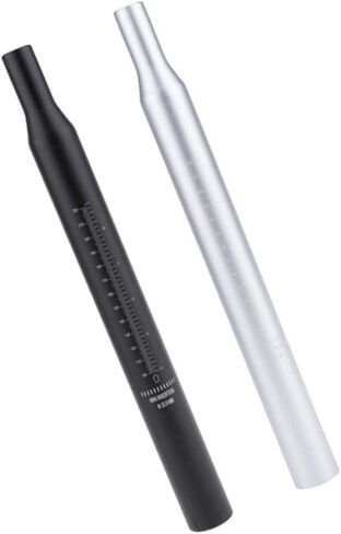 Bike Seat Post 33.9/34.9mm Aluminum Alloy for Folding Bike Lightweight Seatpost Component 350/450/550mm Black in Saudi Arabia