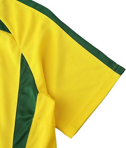 البرازيل رونالدينيو #11 Retro 2002 Soccer Jersey for Men Fan نسخة in Kuwait