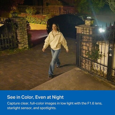 Tapo 4K Ultra HD Outdoor Battery Security Camera – Up to 200 Day Battery, Free Person/Vehicle Detection, Starlight Color Night Vision, Works w/Alexa and Google Home, MagCam 4K in Saudi Arabia
