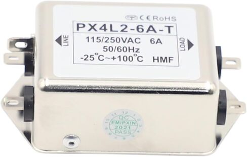 Filter Single-Phase AC Two-Stage PX4L2-6A-T Anti-Interference Filter Element in Saudi Arabia