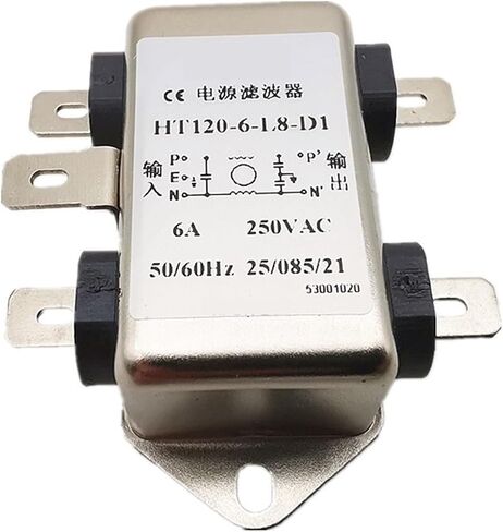 مرشح الطاقة HT120-6-L8-D1 220V6A فلتر الطاقة in Saudi Arabia