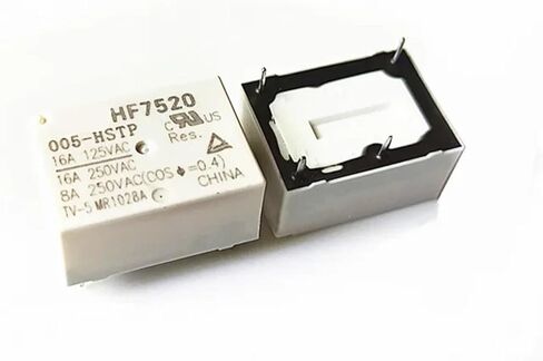 2PCS RELAY HF7520-005-HSTP HF7520-012-HSTP HF7520-024-HSTP 5V 12V 24V 4PIN 16A (24V) in Kuwait