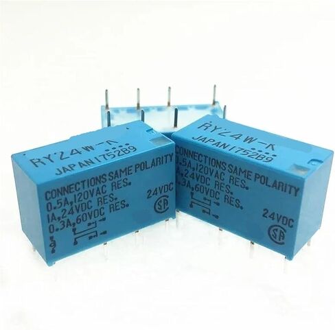 2Pcs RY5W-K 5VDC RY12W-K 12VDC RY24W-K 24VDC DIP-8 8Pin 1A Signal Relay(RY12W-K 12VDC) in Kuwait