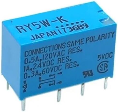 2Pcs RY5W-K 5VDC RY12W-K 12VDC RY24W-K 24VDC DIP-8 8Pin 1A Signal Relay(RY12W-K 12VDC) in Kuwait