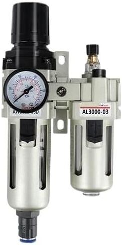 Pneumatic Oil-Water Separator Filter, air Compressor, air Pump, Automatic Drainage Dual Unit air Pressure reducing Valve(3) in Saudi Arabia