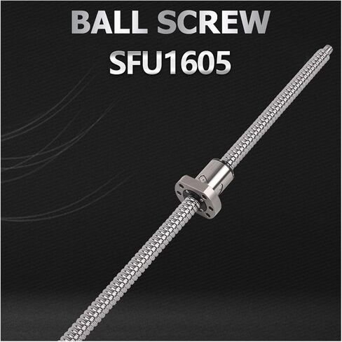 Double nut Ball Screw Control Machine C5 Ball Screw SFU1605 Single Ball Nut Ball Screw RM1605 End Machined for Parts 3D Printer(1000mm) in Saudi Arabia