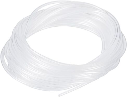 METALLIXITY Silicon Tubing(6mm ID x 8mm OD x 6m), Pure Silicone Hoses High Temp - for Printer, Hot Water Dispenser, Engine, Brewing, Fish Tank Air Pump, Pump Transfer, Clear in Saudi Arabia