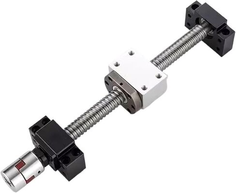 آلة التحكم في الكرة المزدوجة صامدة السير C5 Ball Screw Nut SFU2005 مجموعة الدقة برغي 3D بطارة برغي أنثى برغي أنثى (650 مم) in Saudi Arabia