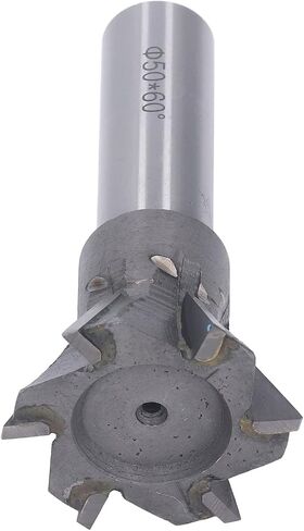 Cemented Carbide Dovetail Dovetail Cutter, Milling Cutter Cutter - Efficient and Milling Tool for Stainless Steel - 6 Blades - Fast Drilling Speed - Suitable for Various Metal in Saudi Arabia