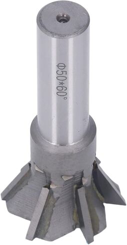 Cemented Carbide Dovetail Dovetail Cutter, Milling Cutter Cutter - Efficient and Milling Tool for Stainless Steel - 6 Blades - Fast Drilling Speed - Suitable for Various Metal in Saudi Arabia
