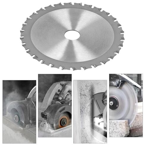 Circular Saw Circular Cutting Disc High Speed Steel 136mm 30 Teeth with Negative Rake Angle for Hard Materials Miter Table Radial Arm Saws in Saudi Arabia