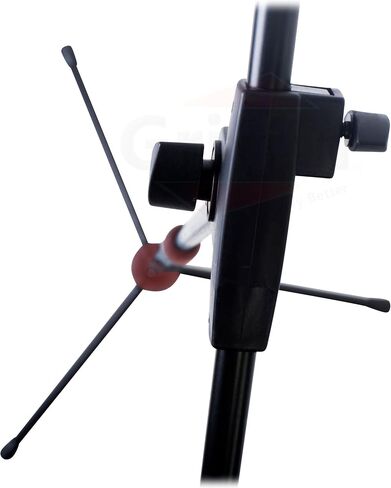 Griffin 5 Pack Mic Boom يقف مع مقاطع الأسلحة ومقاطع الميكروفون (سلسلة Stagelock) - حوامل ترايبود قابلة للتعديل للاستوديو ، DJ ، استخدام الكاريوكي in Saudi Arabia