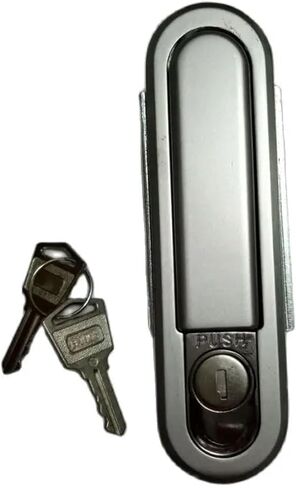 MS618 Zinc Alloy Solar DC Combine Box Cabinet Locking Plane Lock Power Distribution Cabinet Box Square Door Lock 1Pcs(618-2) in Saudi Arabia