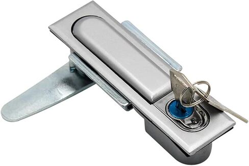 MS618 Zinc Alloy Solar DC Combine Box Cabinet Locking Plane Lock Power Distribution Cabinet Box Square Door Lock 1Pcs(618-2) in Saudi Arabia