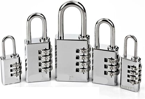 قفل المزيج غير القابل للصدأ لخزانة بوابة الخزانة مربع تخزين- مربع كلمة المرور الرقمية قفل RARELOCK YP10 1PCS (رقم 1) in Saudi Arabia