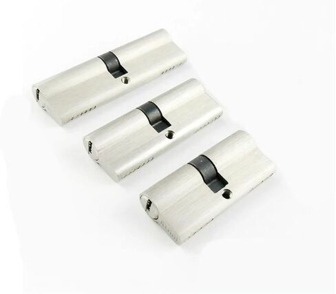أسطوانة قفل الباب مزدوج فتحة اليورو مقرور النحاس مع 5 مفاتيح الكمبيوتر Rarelock OS80D 1PCS (H) in Saudi Arabia