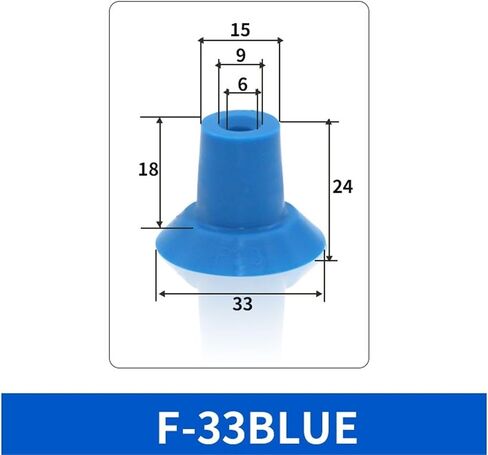 1PCS Robot Piabopen Bag F-18 F-22 F-26 F-26-N-M5 F-33-N-M5 BAS PLAST BAG VISTER BLUE CUP (G1-8) in Kuwait