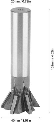 قواطع الطحن توائم ، أداة قطع قطع الطحن 6 الفلوت D40XA60 ° XD20 Devetail Groove Milling Carbide Carbide Carbide Carbide repress in Saudi Arabia