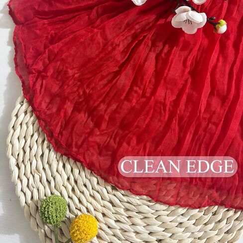 8Pack Red Cheesectoved Table Table Runners 120inch Gauze Table Table Cheese Commit Red Table Runner Rustic Shime Runner for Wedding Baby Birthday Party Party Decor in Kuwait