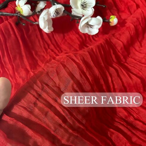 8Pack Red Cheesectoved Table Table Runners 120inch Gauze Table Table Cheese Commit Red Table Runner Rustic Shime Runner for Wedding Baby Birthday Party Party Decor in Kuwait