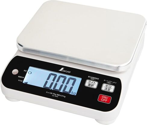 Shinwa Sokutei 70039 Digital Scale WP Dustproof Waterproof Non-Trade Proof 33.1 lbs (15 kg) in Kuwait
