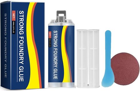 Strong Foundry Glue, Metal Repair Glue, ab Metal Glue Heary Duty Weld, Casting Glue Metal Repair, Enhanced Casting Glue Metal Repair, Strong Foundry Glue for Metal (1PCS) in Saudi Arabia