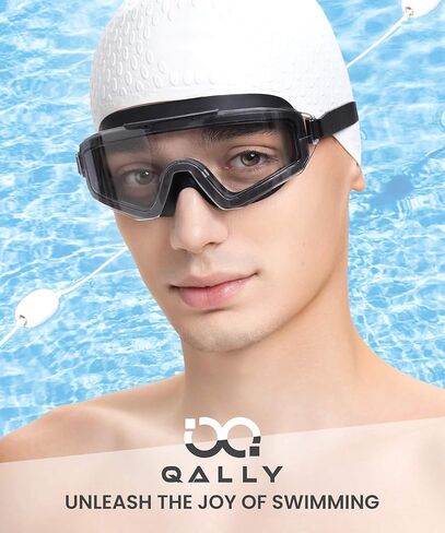 Swim Goggles for-Men-Women-Adult Swimming Goggles-Goggles for Men:Anti-Fog No Leaking UV400 Protection Wide View 3 Pack in Kuwait