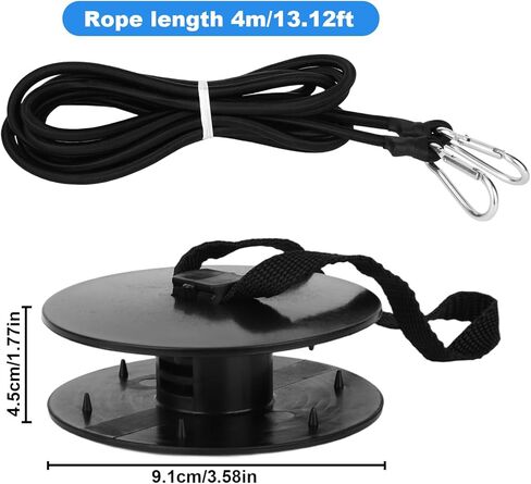BOXOB Floating Water Mat Tether Kits, Portable Float Mat Grommet Kit with Rope for All Foam Water Pads Floating Mats Straps Lilly Pad Accessories in Saudi Arabia