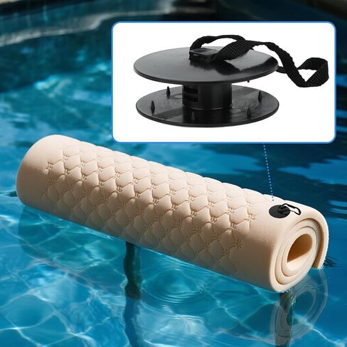 BOXOB Floating Water Mat Tether Kits, Portable Float Mat Grommet Kit with Rope for All Foam Water Pads Floating Mats Straps Lilly Pad Accessories in Saudi Arabia