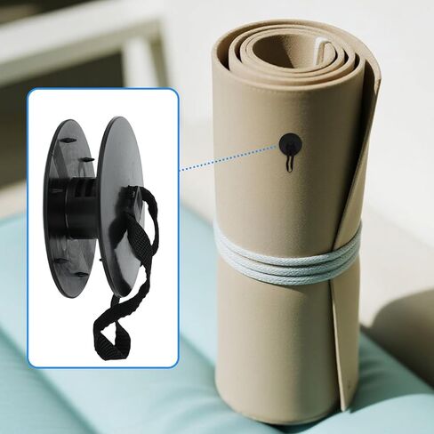 BOXOB Floating Water Mat Tether Kits, Portable Float Mat Grommet Kit with Rope for All Foam Water Pads Floating Mats Straps Lilly Pad Accessories in Saudi Arabia