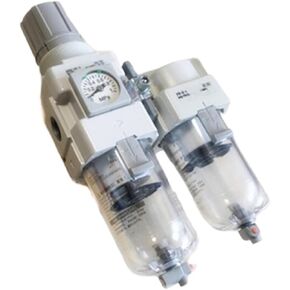 وحدات F.L. وحدات Air Combination Filter + Lubricator AC-B Series AC20D AC20D-F01G/F02G/F01DG/F02DG/F01CG/F02CG/F01E/F02E-B (AC20D-F02DG-B) in Kuwait