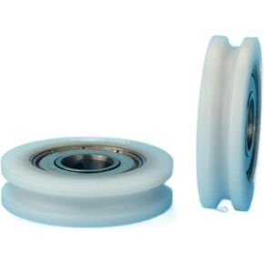 Groove Pulley U Groove Concave POM Nylon Wrapped Plastic Bearing Wheel Inner Diameter 10 Outer Diameter 35 Thick 9mm in Saudi Arabia