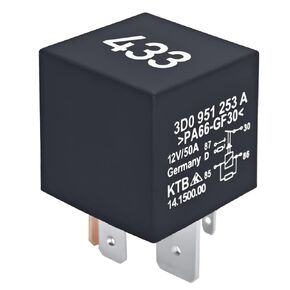 Relay 433#3D0951253A – OEM Replacement for VW EOS, Golf, Touareg, Audi A3 - Replace 7N0951253, MEYLE 1008300015 in Kuwait
