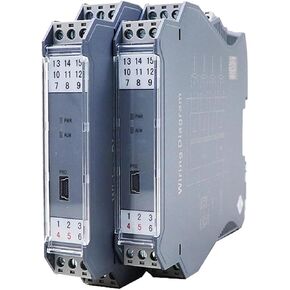 1pcs 220VAC Power Loop Signal Isolator Converter 420ma to 010v Converter(1-5V in and Out_1 in 4 Out) in Kuwait