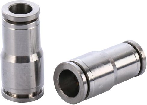 4/6/8/10/12/14/16 Pneumatic 304 Stainless Steel Push In Quick Connector Release Air Fitting Plumbing(PU 12mm) in Saudi Arabia