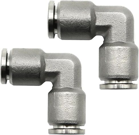 304 من الفولاذ المقاوم للصدأ المعدني الهوائية الاقتران السريع تركيب PU PV PE 4 6 8 10 12MM موصل أنبوب الهواء ارتفاع الضغط (PE ، 10 مم) in Saudi Arabia