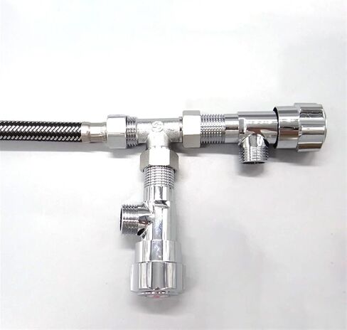 1pcs 1/2 "تجهيزات النحاس 3-way الداخلية والخارجية المفاصل المنقولة (BB) in Saudi Arabia