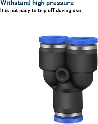 Pneumatic Fitting Pipe Connector Quick Release Coupling 4 6 8 10 12mm PU PV PE HVFF PY PZA PK PM PSA Tube Connectors(PSA,6mm) in Saudi Arabia