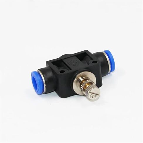 1PCS LSA4/LSA6/LSA8/LSA10/LSA12 موصل سريع منظم الضغط على أنبوب الخانق ضاغط ضاغط ملحقات الالتزامات الهوائية (LSA12) in Saudi Arabia