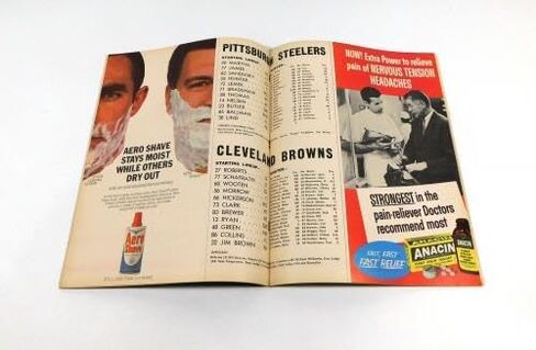 1965 بيتسبرغ ستيلرز في برنامج كليفلاند براونز لكرة القدم لكرة القدم 10-9-65-برامج اتحاد كرة القدم الأميركي in Saudi Arabia