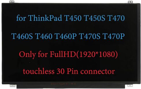 شاشة بديلة مقاس 14 انش من دابلينو لجهاز لينوفو ثينك باد T460S T460 T450 T460P T470 T450S 01YN143 SD10Q66927 01EN019 SD10L27788 01EN020 00HT943 استبدال استبدال شاشة LCD لوحة FHD 1920x1080 in Kuwait