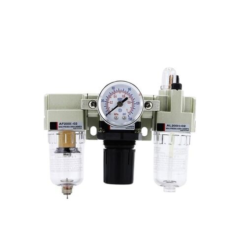 فاصل مياه النفط معالجة الهواء معالجة الهواء ضاغط الهواء مرشح الهواء الثلاثية تنظيم صمام Doublet (AW2000-02،10mm مفصل) in Kuwait