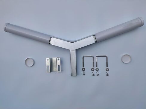 طقم Giftnice Boat Trailer V -juide لـ 3 "× 3" عضو في المقاطع الأمامية - دعم القوس الفولاذ المجلفن الساخن مع الأكمام والأجهزة التثبيت - 42 " in Saudi Arabia