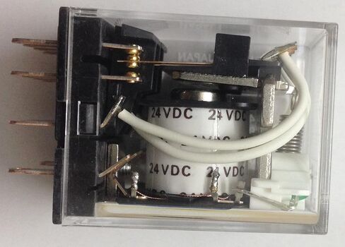 Omron MY4N DC24 Relay 24VDC, 4PDT 3A in Saudi Arabia