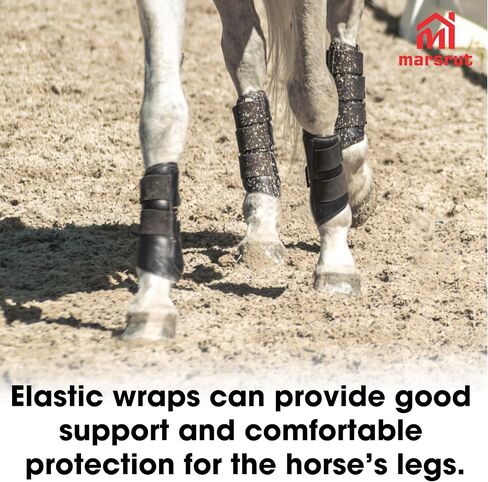 4pcs protectores para caballos patas ، أحذية ليف الساقين الحصان المحميات المحددة لدرب الساقين الأماميين حراس الفروسية ، فلينت سبورتي ، دعم التروس الرياضية بوتاس ، وملحقات النيوبرين in Saudi Arabia