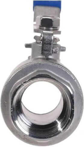 1 PC. Female Threaded Stainless Steel SS304 2P Full Port Ball Valve with Vinyl Handle Threaded Valve Max 1000psi Switch Pipe(3/4") in Saudi Arabia